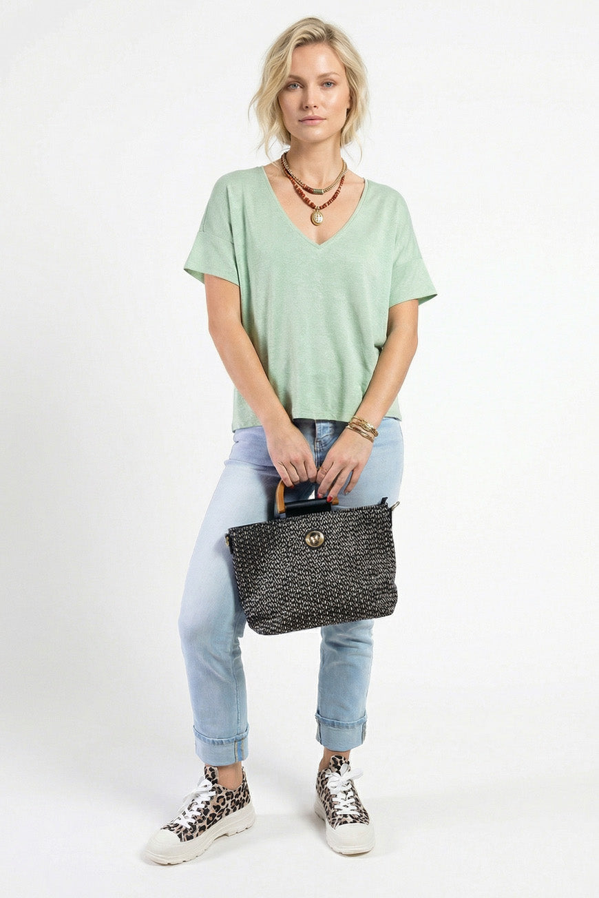 TEE SHIRT NALINE ABSINTHE