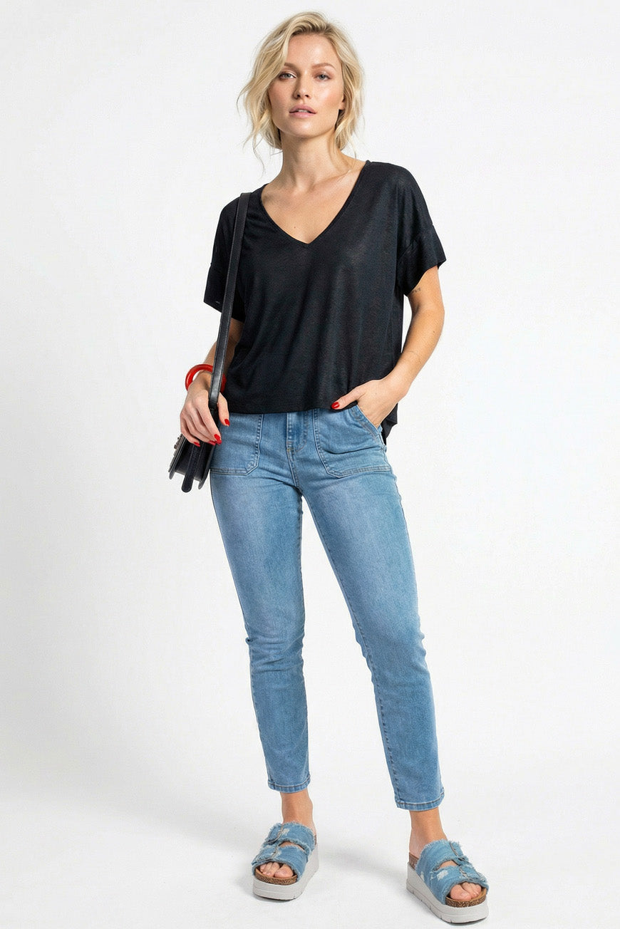 TEE SHIRT NALINE NOIR