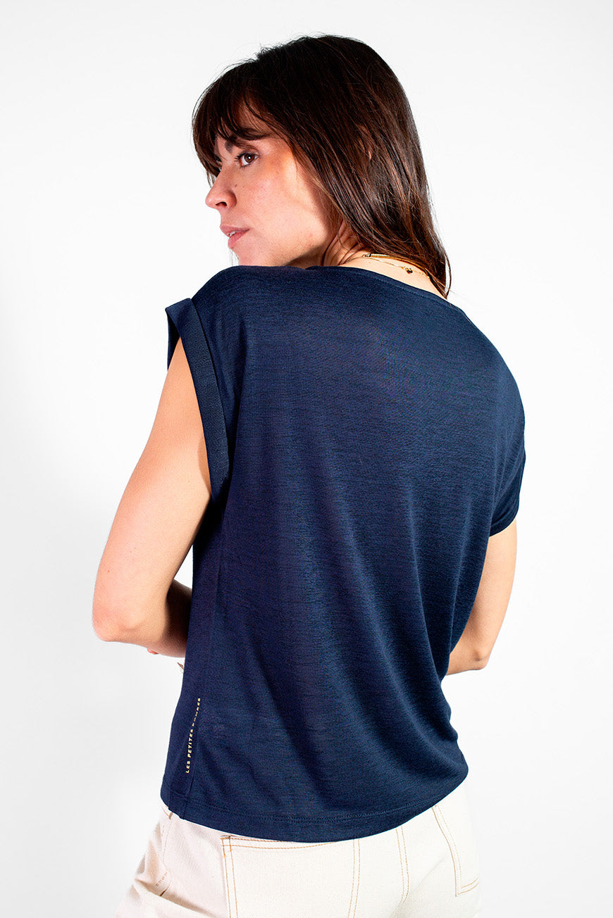 TEE SHIRT NEBIA MARINE