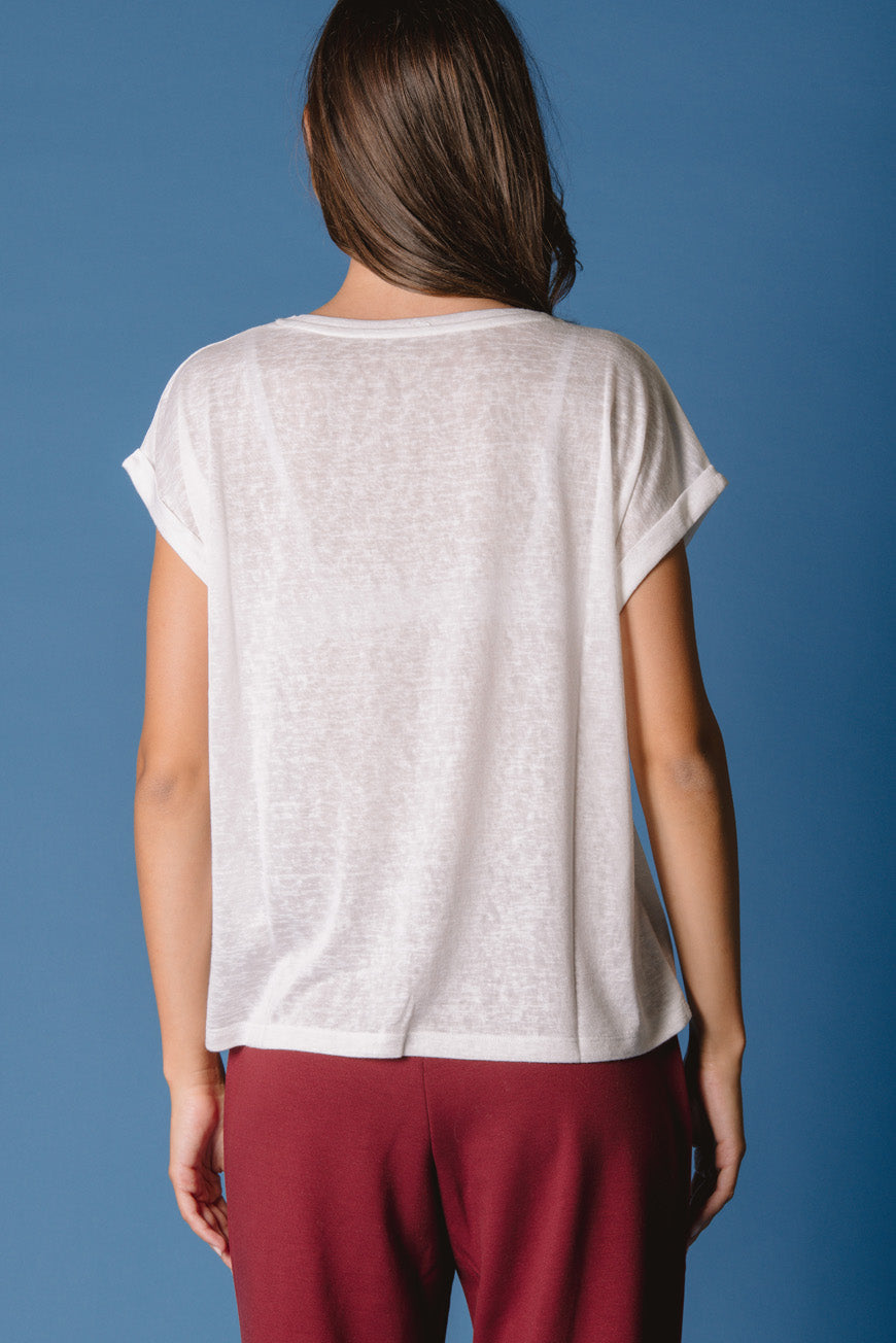 TEE SHIRT NOUMEA BLANC