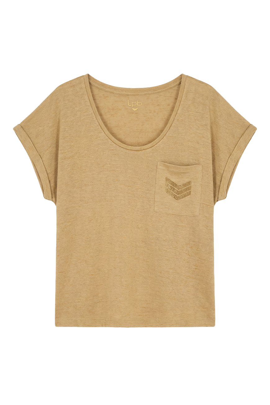 TEE SHIRT NOUMEA BEIGE