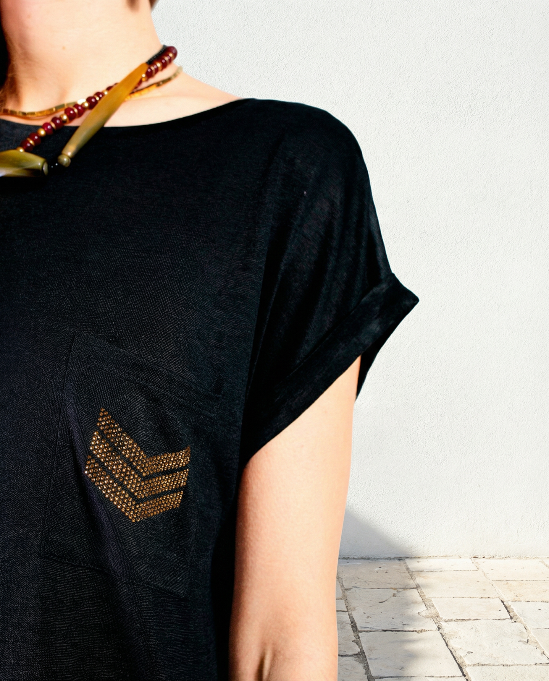 TEE SHIRT NOUMEA NOIR