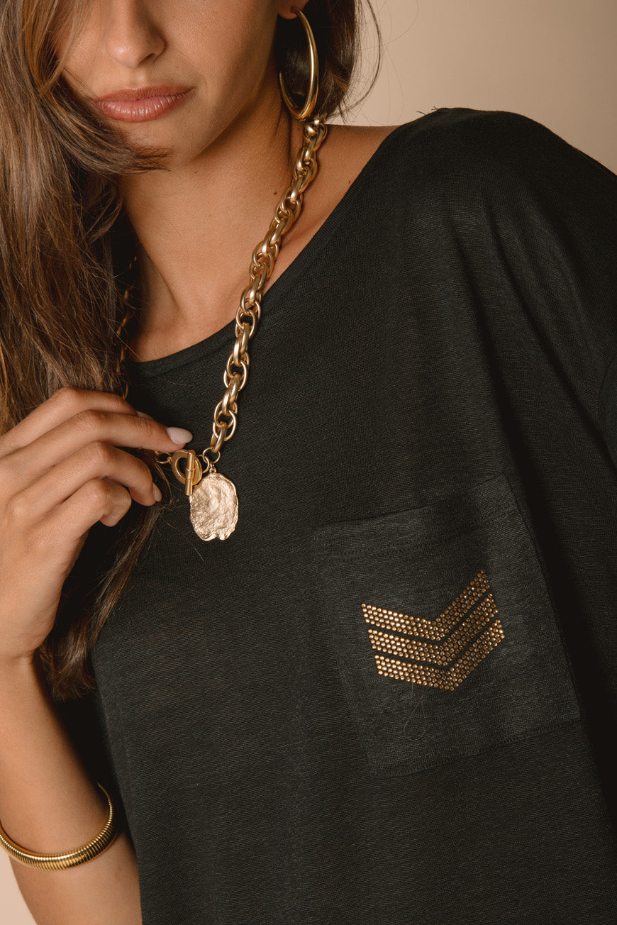 TEE SHIRT NOUMEA NOIR