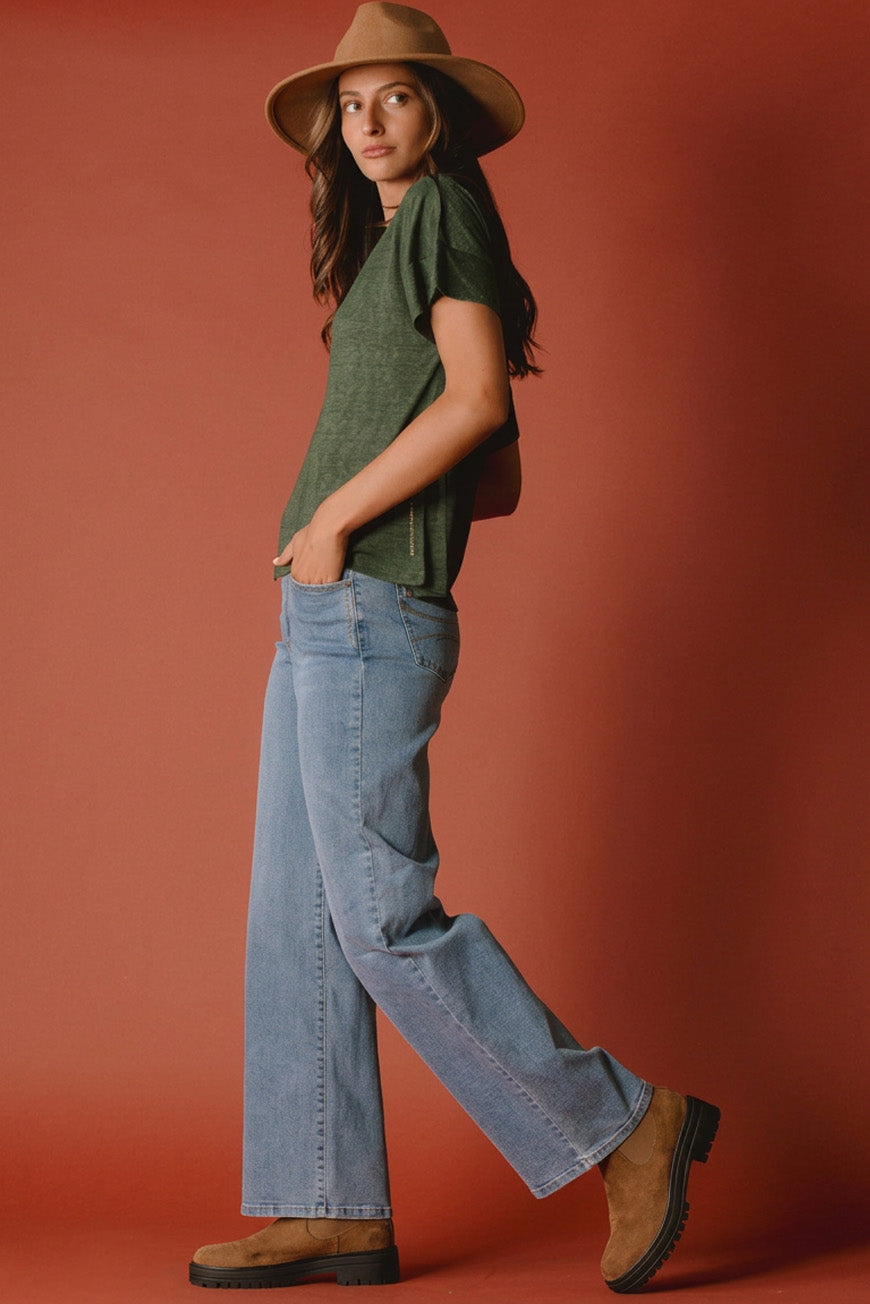 TEE SHIRT NALINE KAKI