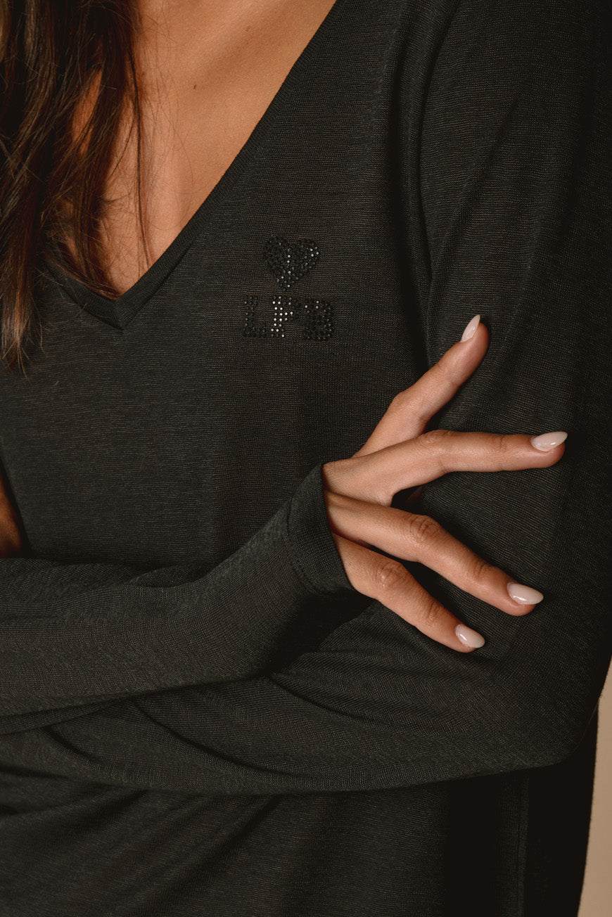 TEE SHIRT PROVIDENCE NOIR