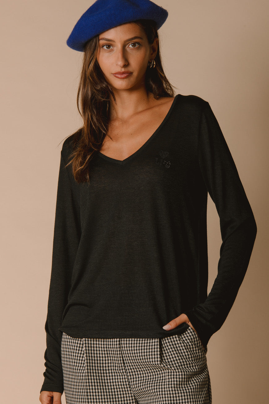 TEE SHIRT PROVIDENCE NOIR