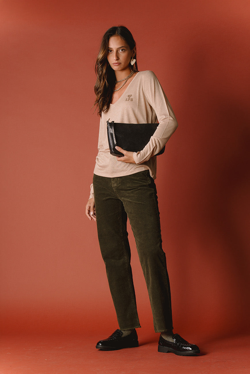 TEE SHIRT PROVIDENCE TAUPE