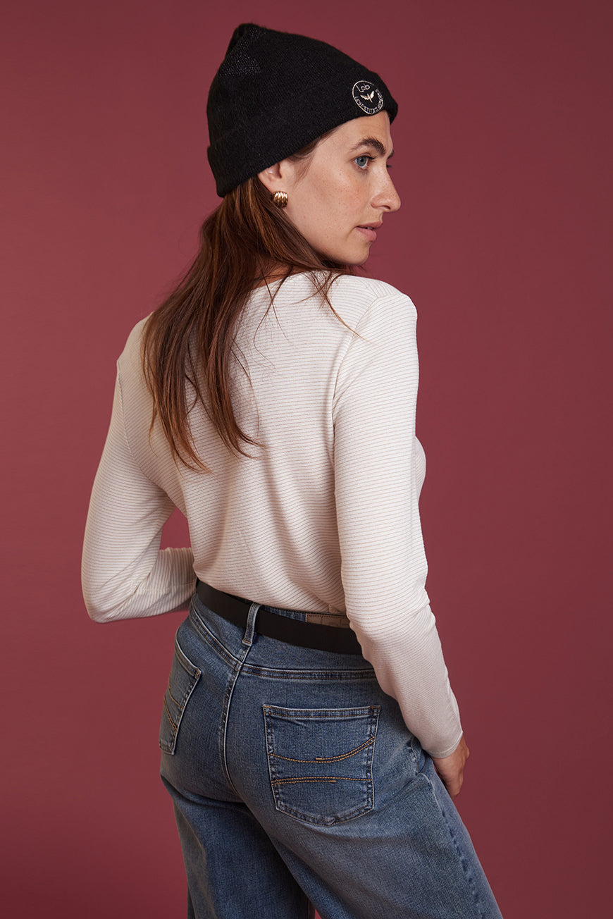 TEE SHIRT MANCHE LONGUE MELINDA