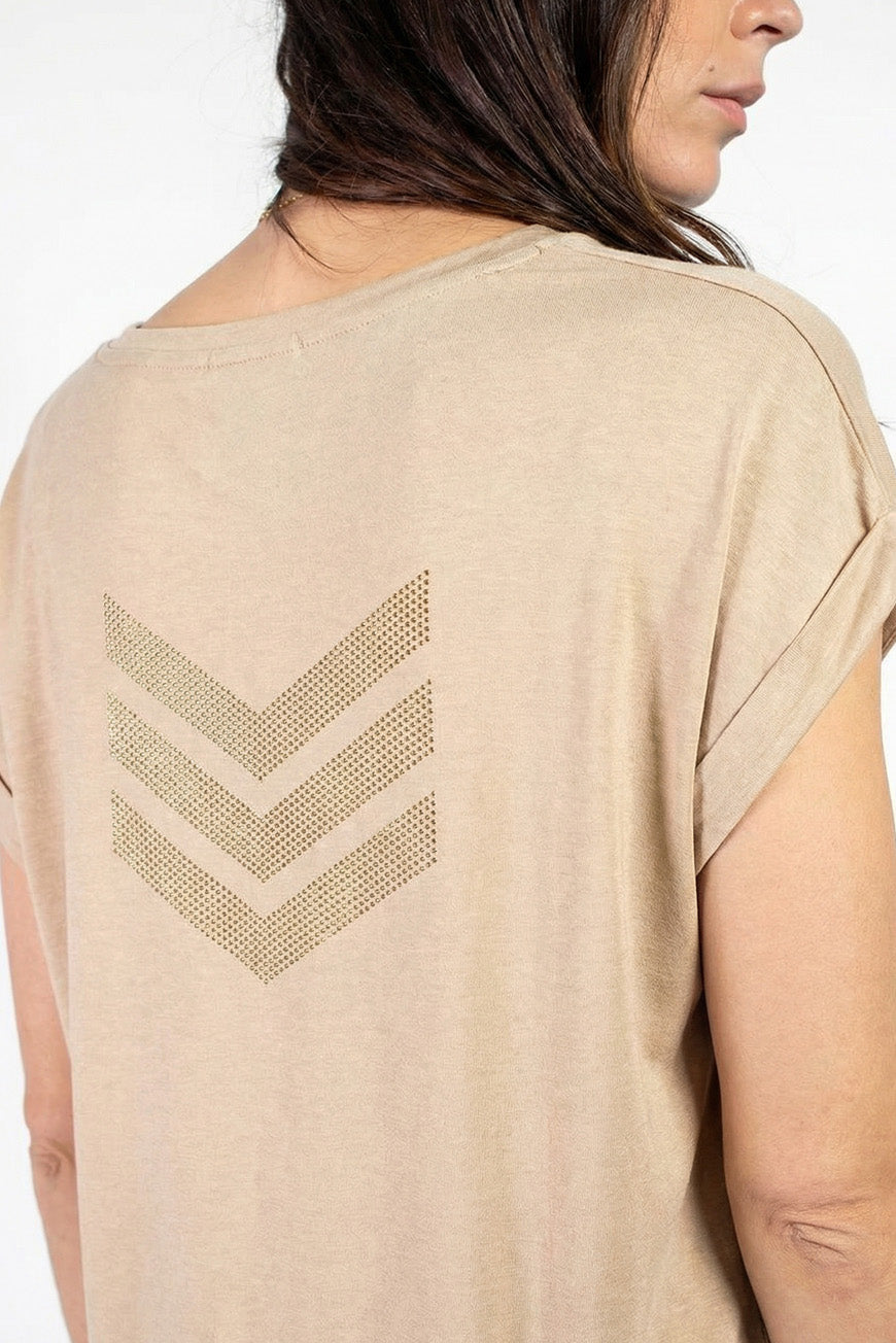 TEE SHIRT DERNA BEIGE