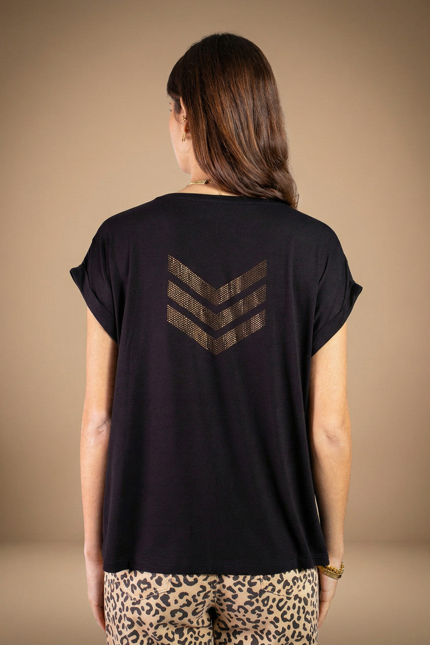 TEE SHIRT DERNA NOIR