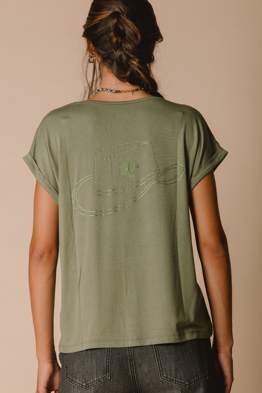TEE SHIRT DERNA KAKI