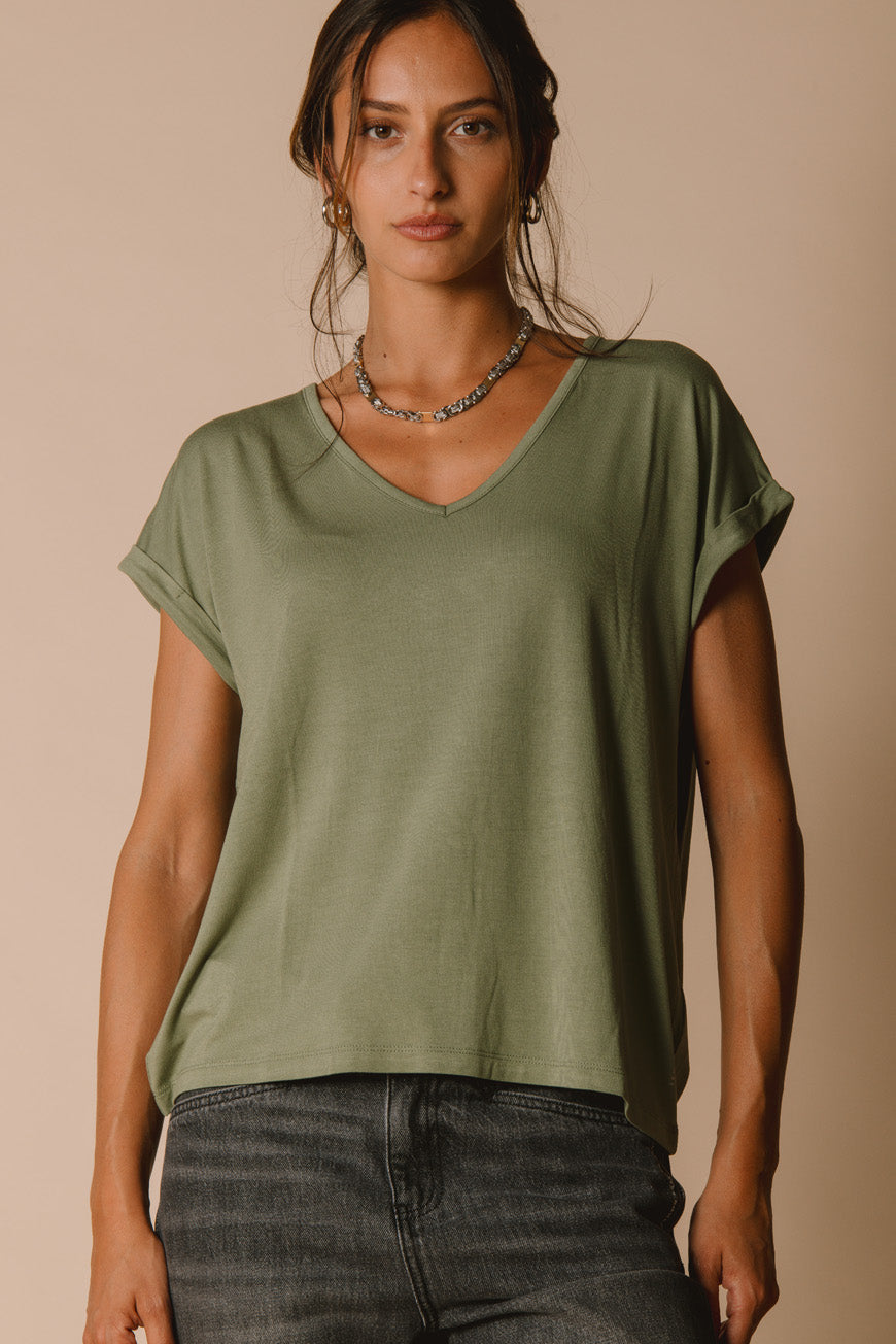 TEE SHIRT DERNA KAKI