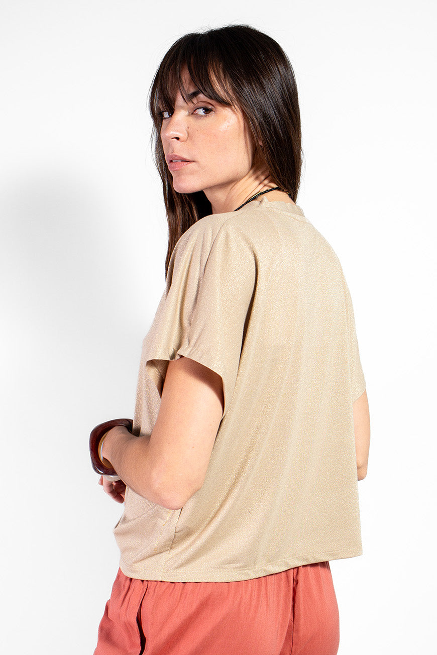 TEE SHIRT NARJESS BRONZE