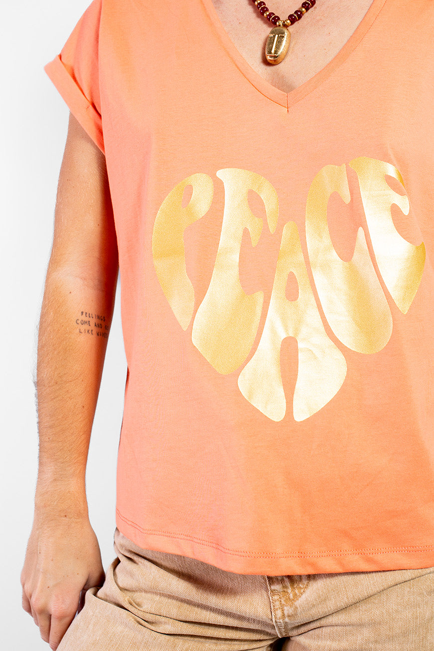 TEE SHIRT DERNA ORANGE