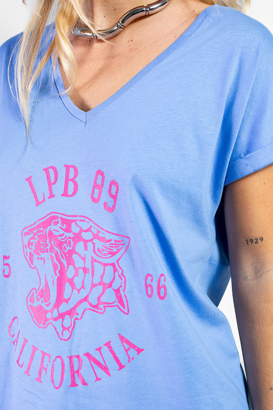 TEE SHIRT DERNA BLEU ROI