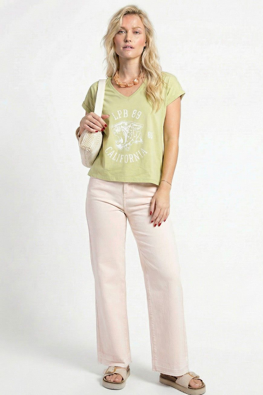 TEE SHIRT DERNA KAKI