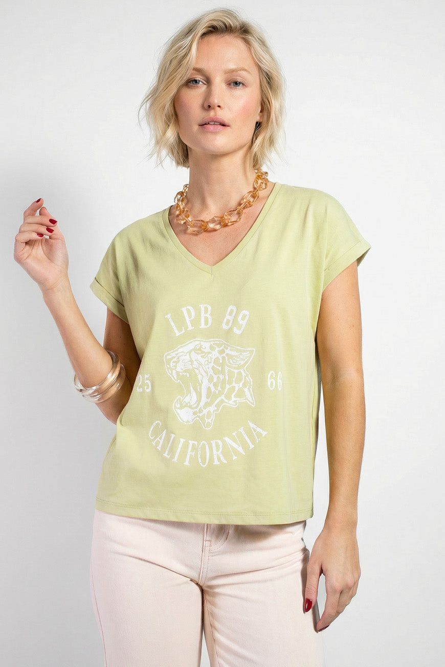 TEE SHIRT DERNA KAKI