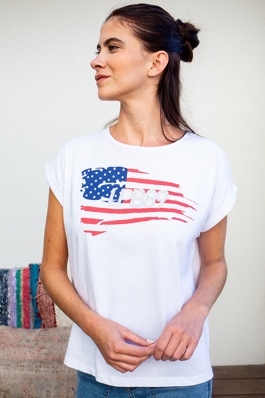 TEE SHIRT NOUMEA BLANC