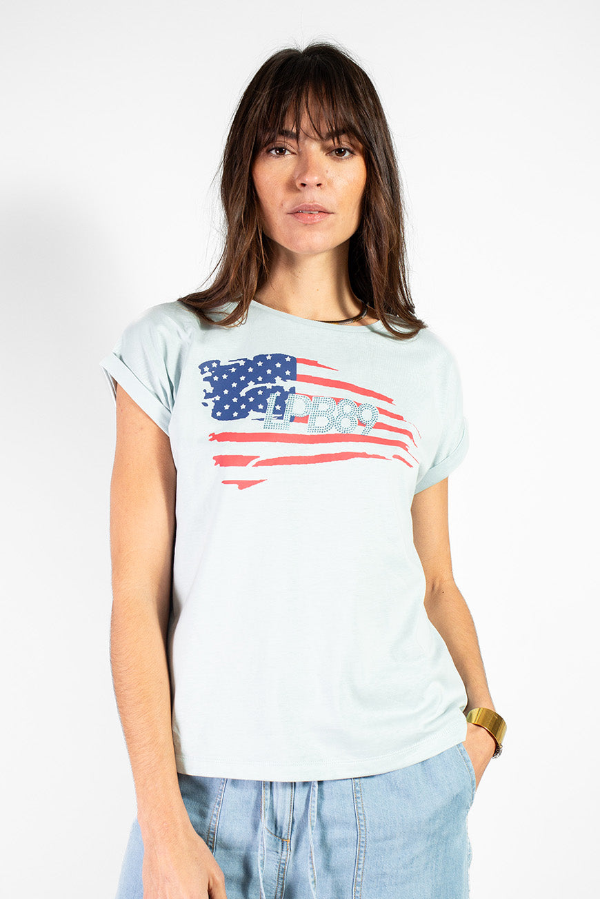 TEE SHIRT NOUMEA CIEL