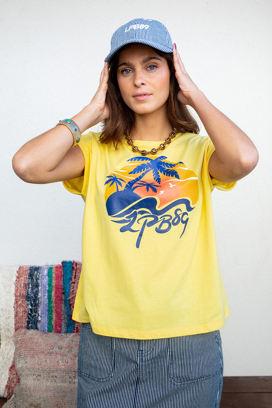 TEE SHIRT NOUMEA JAUNE
