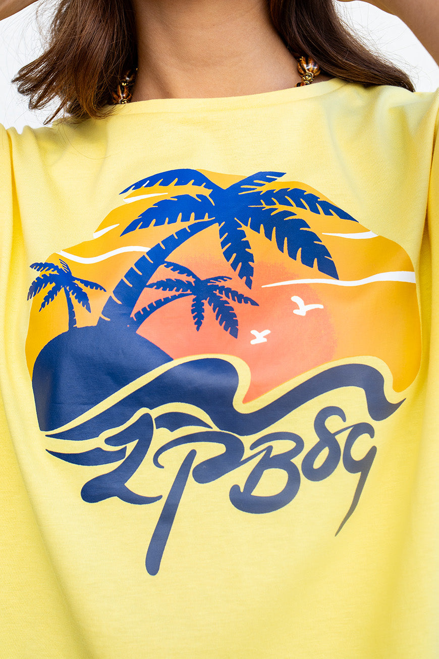 TEE SHIRT NOUMEA JAUNE