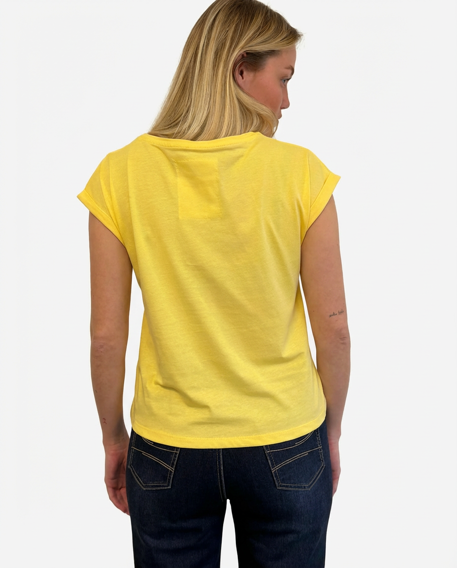 TEE SHIRT NOUMEA JAUNE