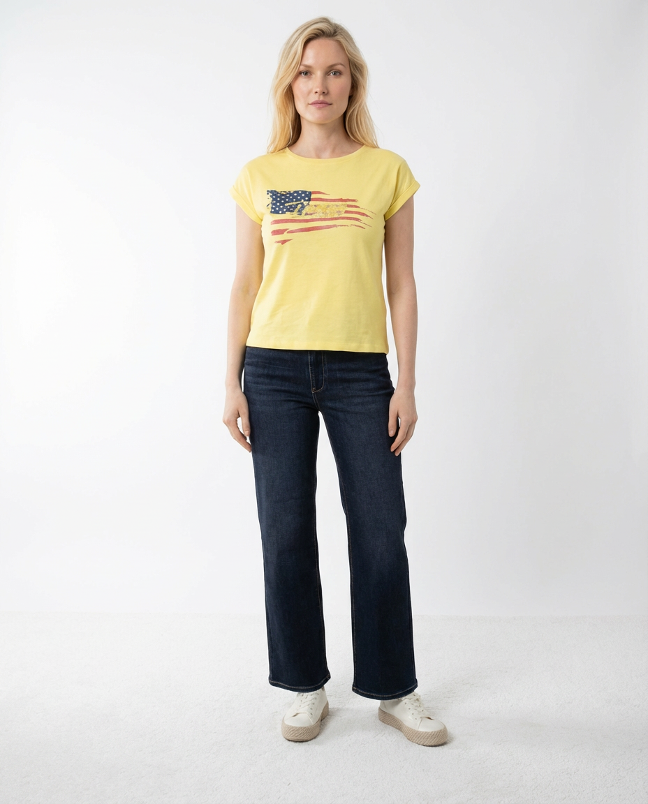 TEE SHIRT NOUMEA JAUNE