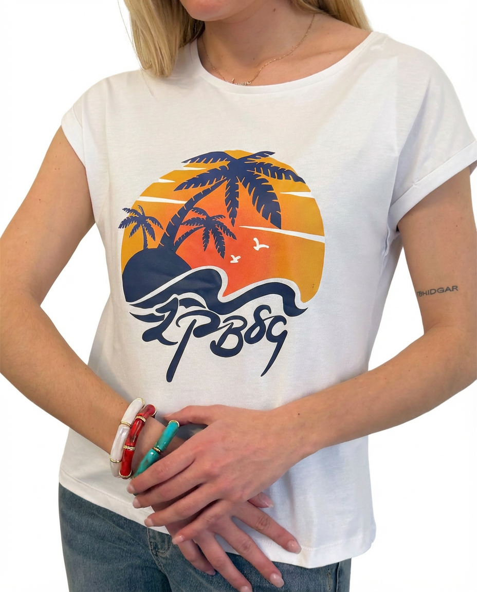 TEE SHIRT NOUMEA BLANC