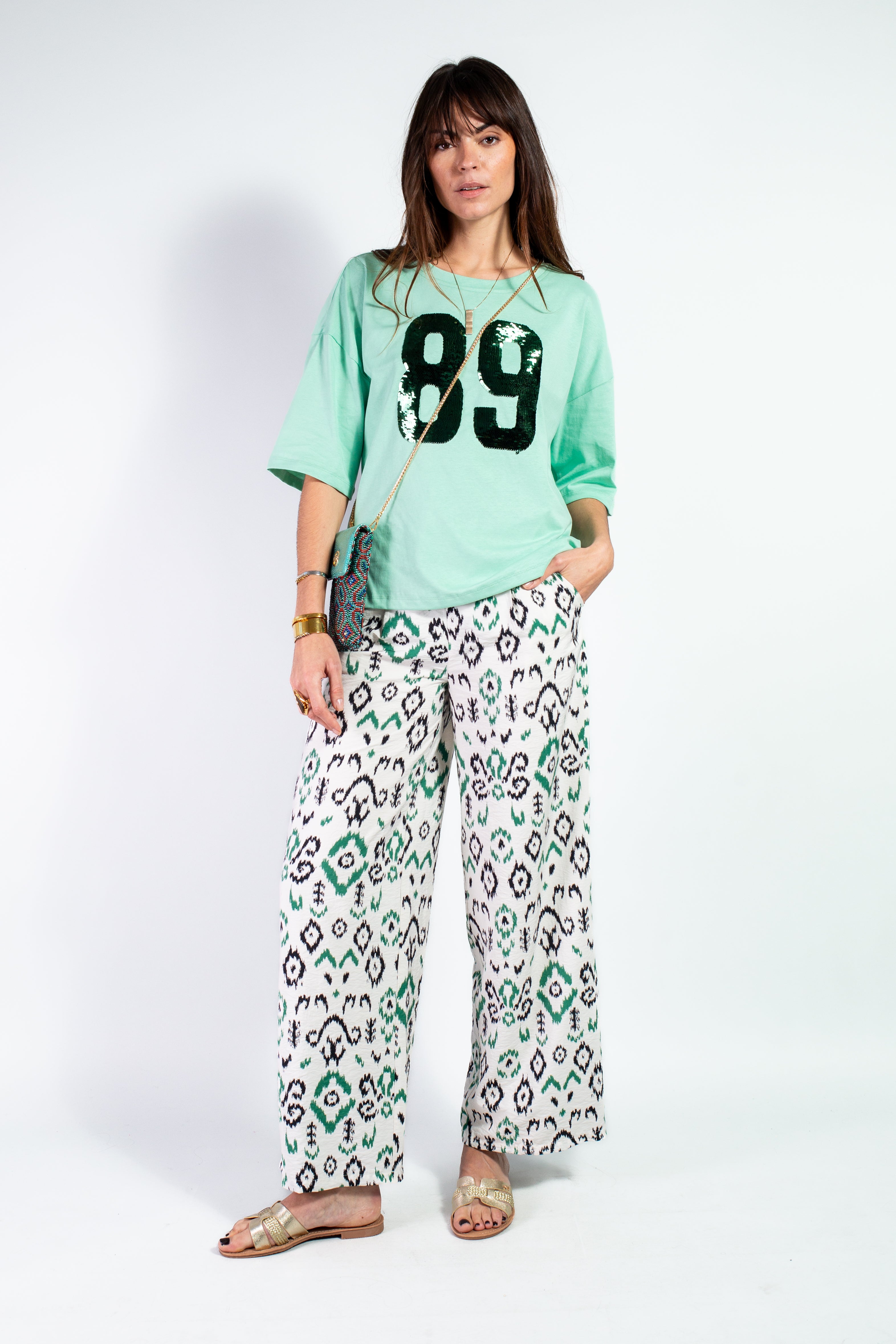 TEE SHIRT NAMINATA AQUA