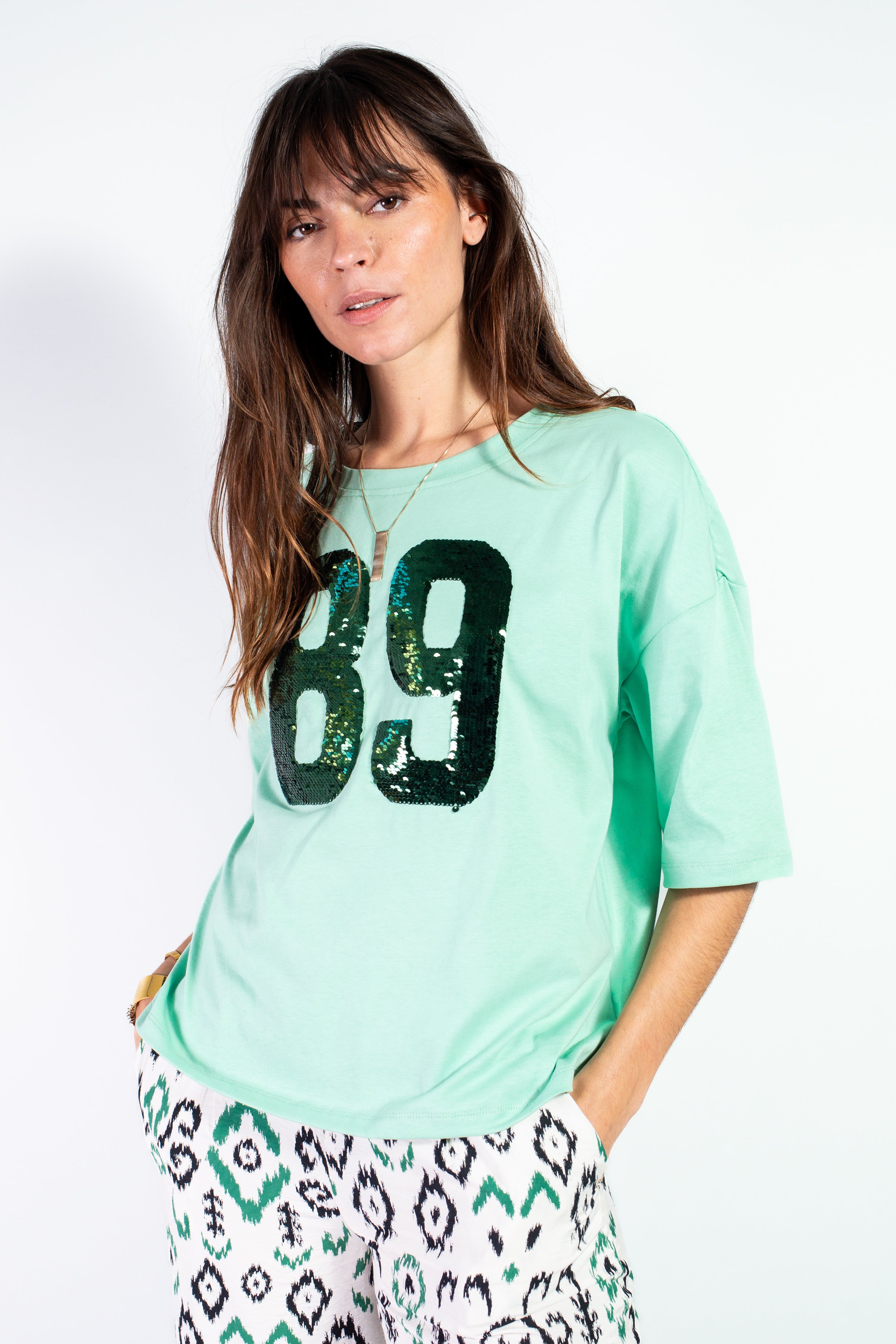 TEE SHIRT NAMINATA AQUA