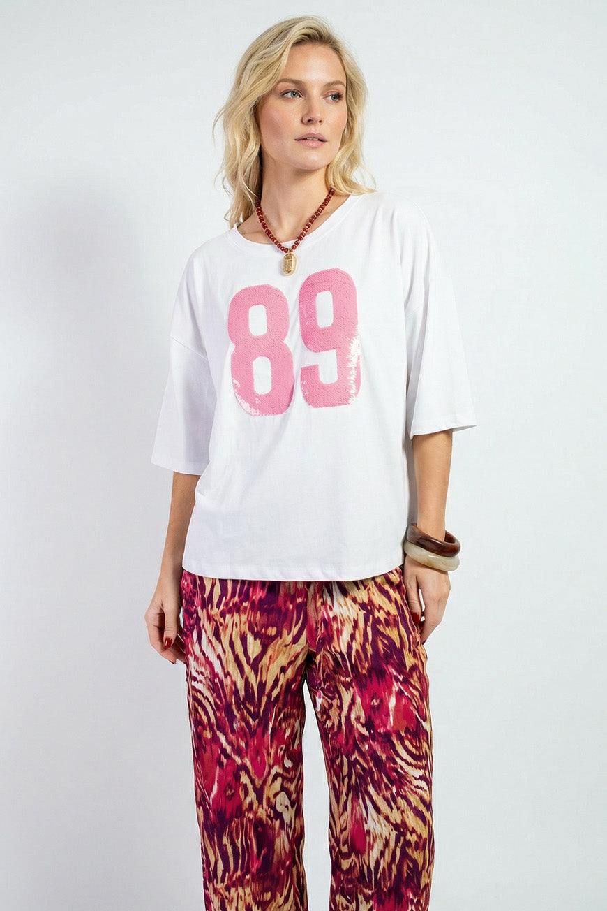 TEE SHIRT NAMINATA BLANC