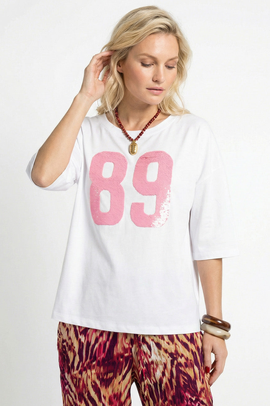 TEE SHIRT NAMINATA BLANC
