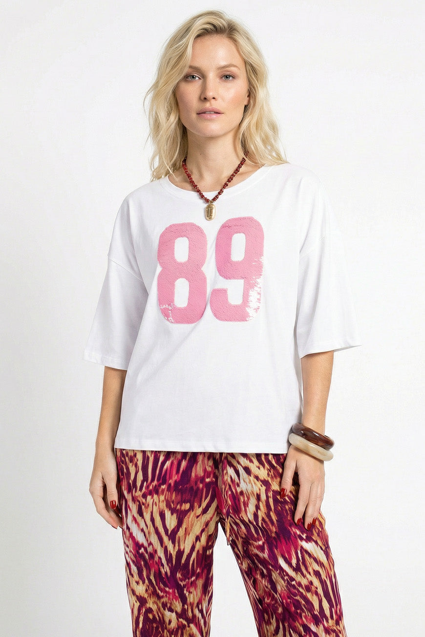 TEE SHIRT NAMINATA BLANC