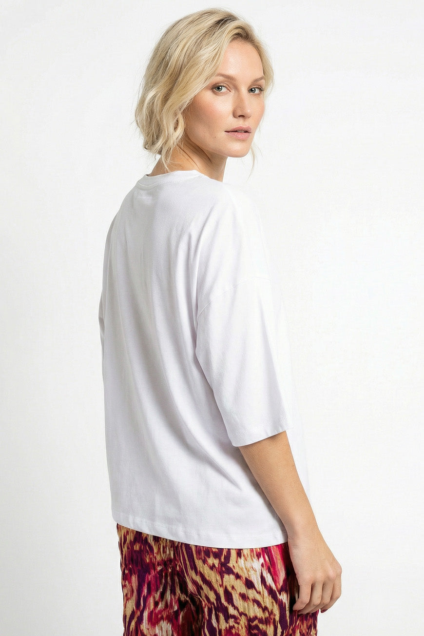 TEE SHIRT NAMINATA BLANC