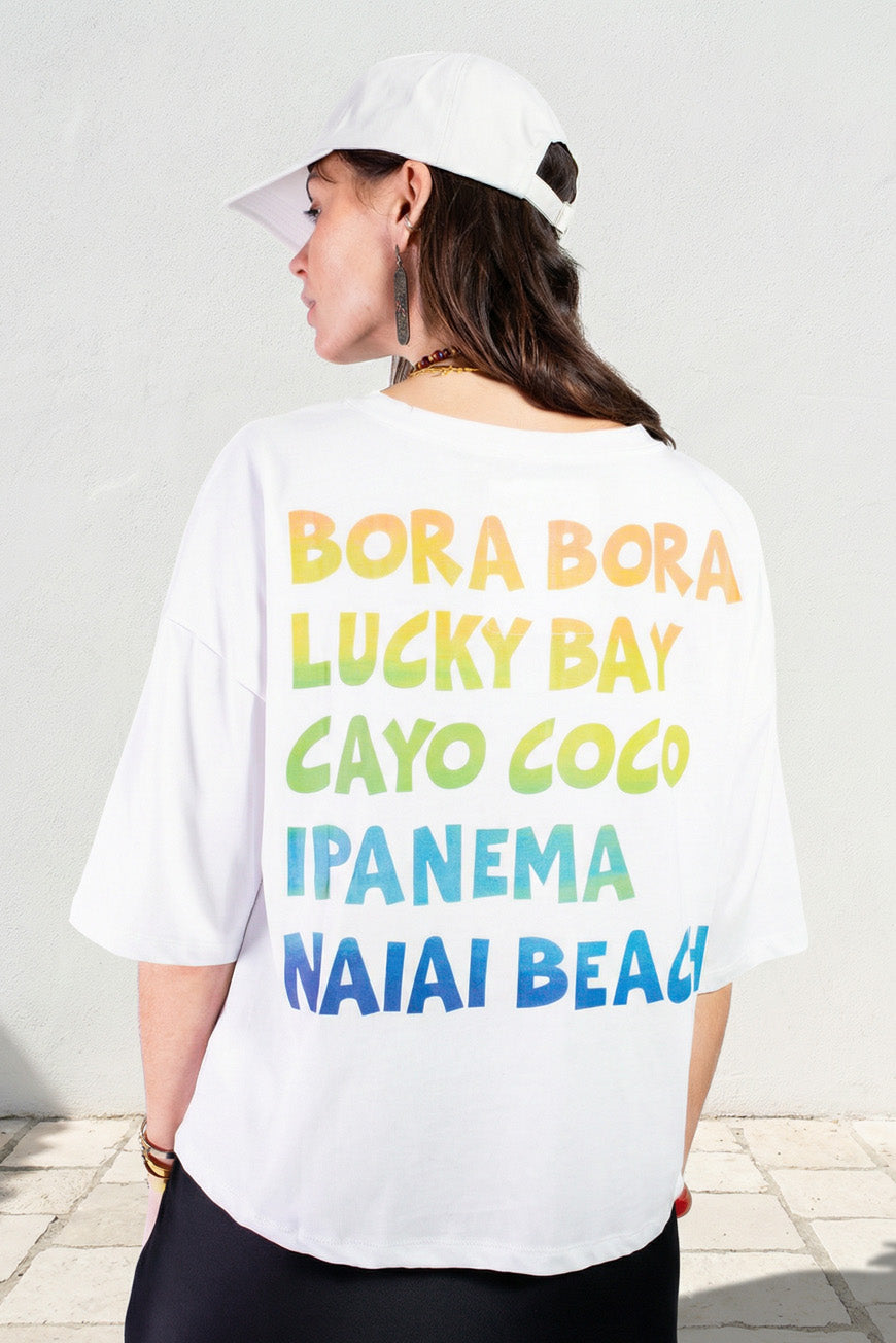 TEE SHIRT NAMINATA BLANC