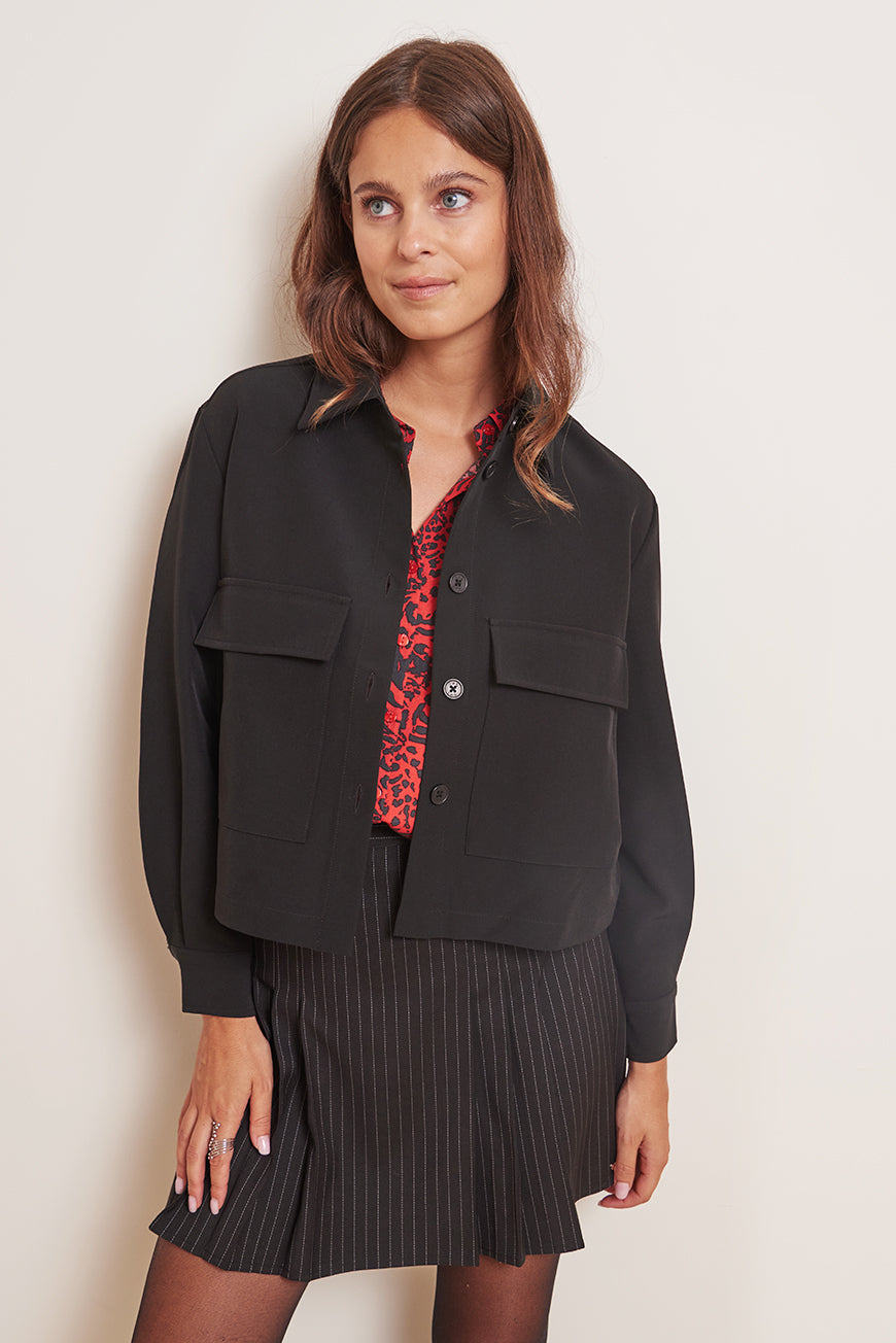 SURCHEMISE NOIRE MARINELLE