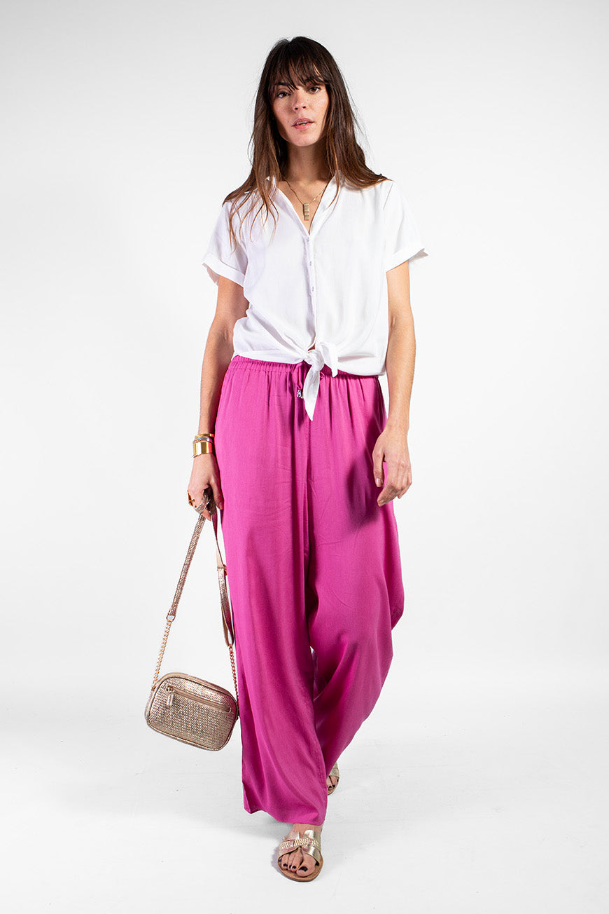 PANTALON DALIDA FUCHSIA
