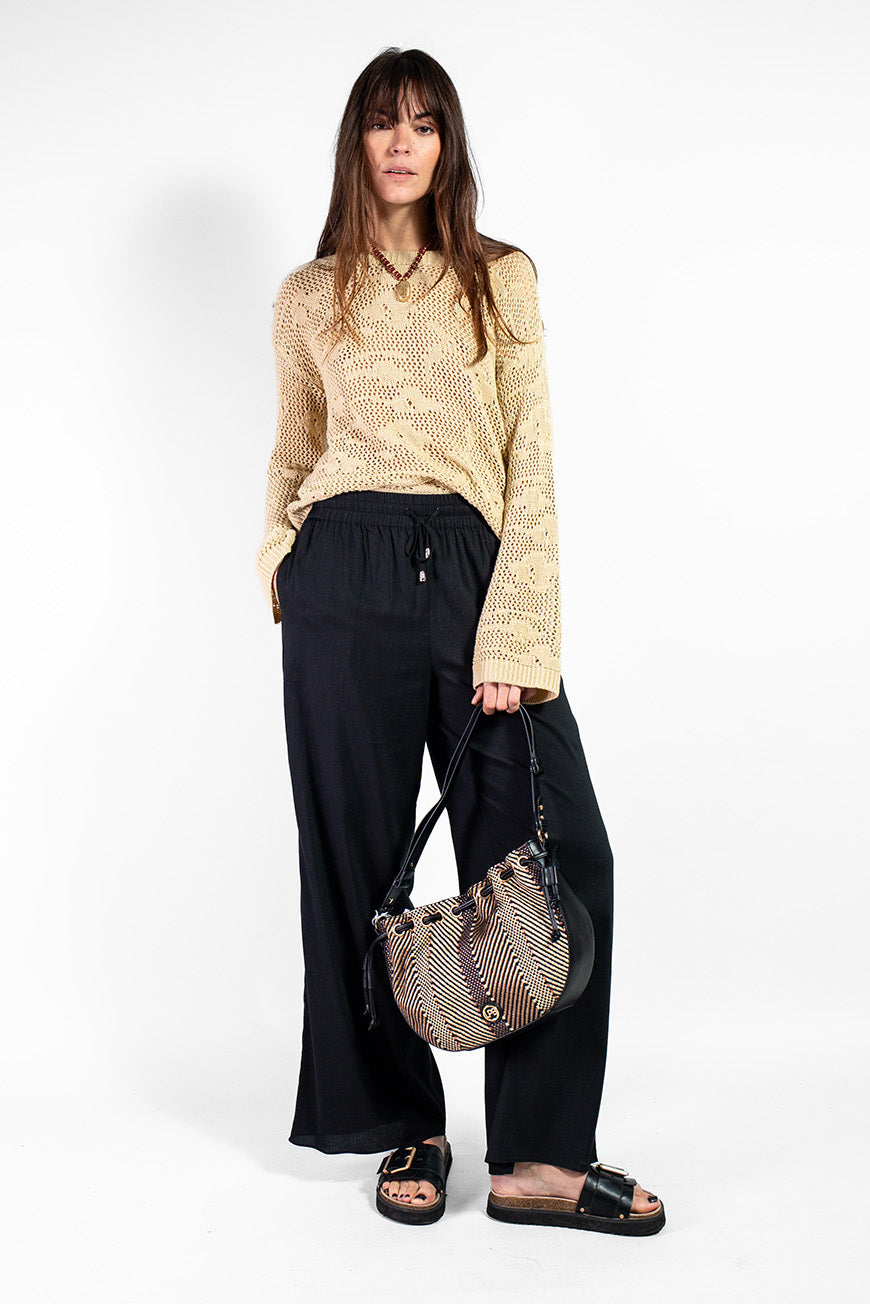 PANTALON DALIDA NOIR