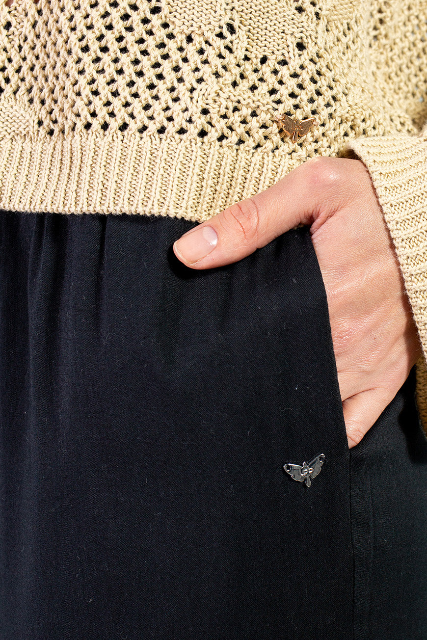 PANTALON DALIDA NOIR