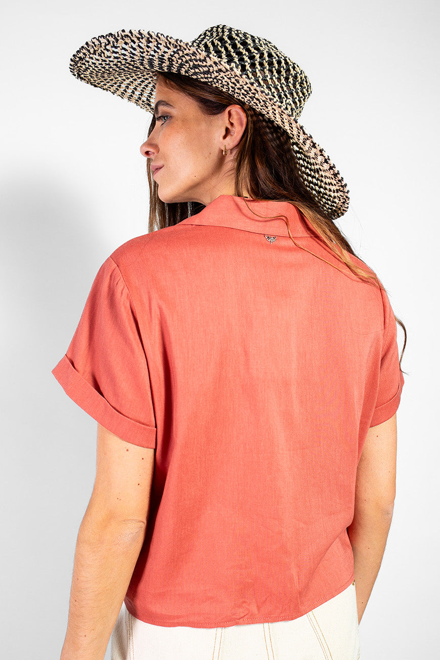 CHEMISE ITTE TERRACOTTA