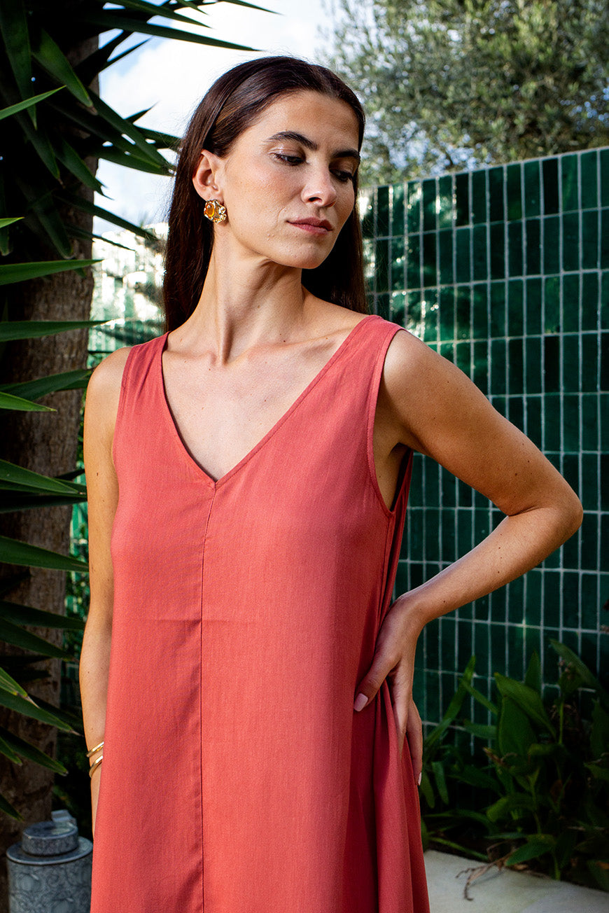 ROBE NASSERA TERRACOTTA