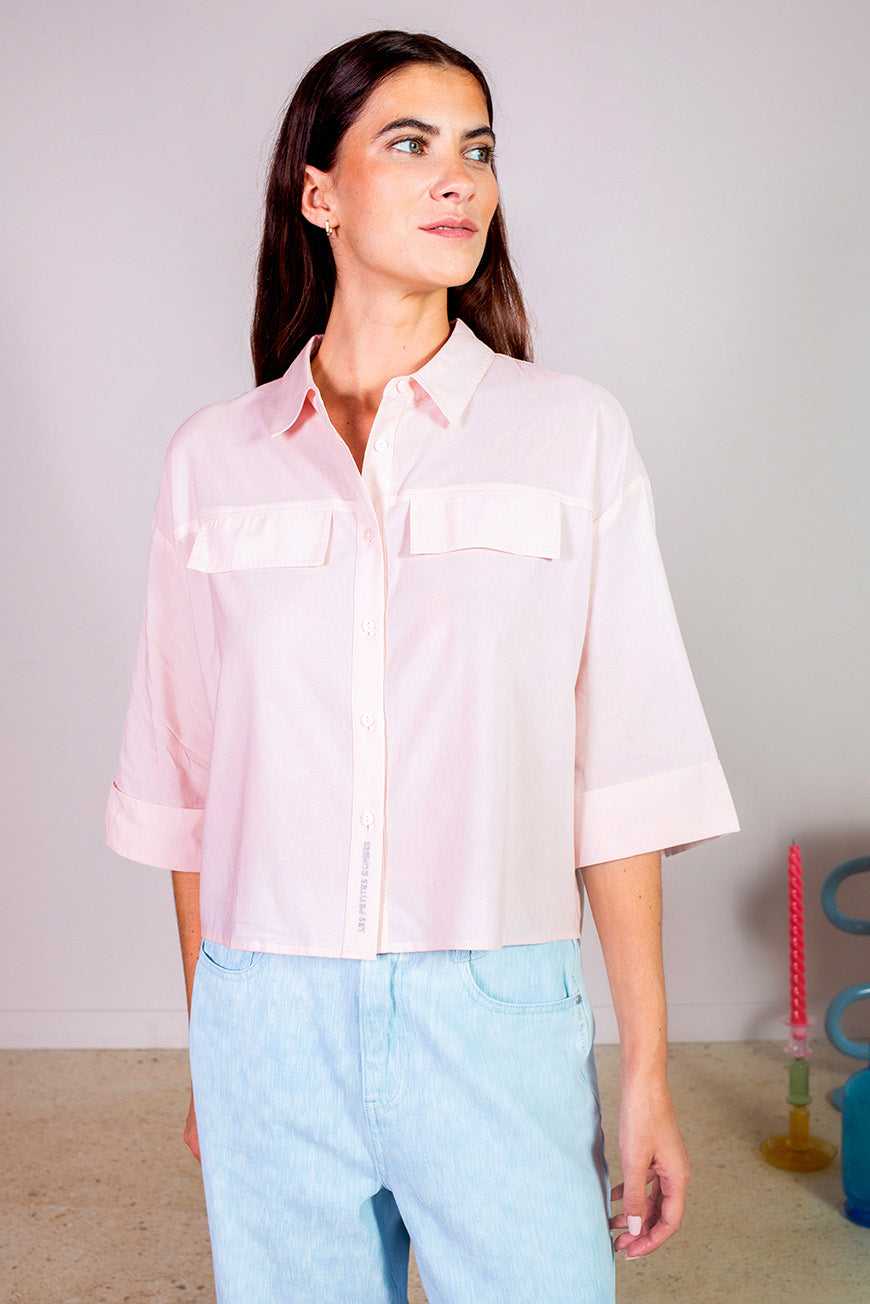 CHEMISE NATALIS ROSE