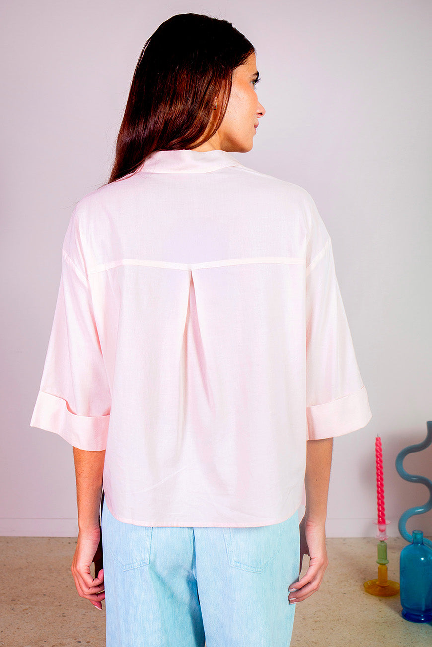 CHEMISE NATALIS ROSE