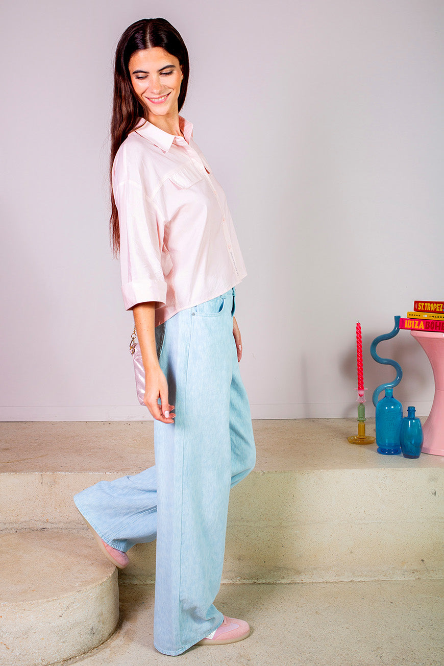 CHEMISE NATALIS ROSE