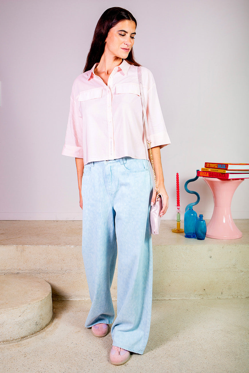 CHEMISE NATALIS ROSE