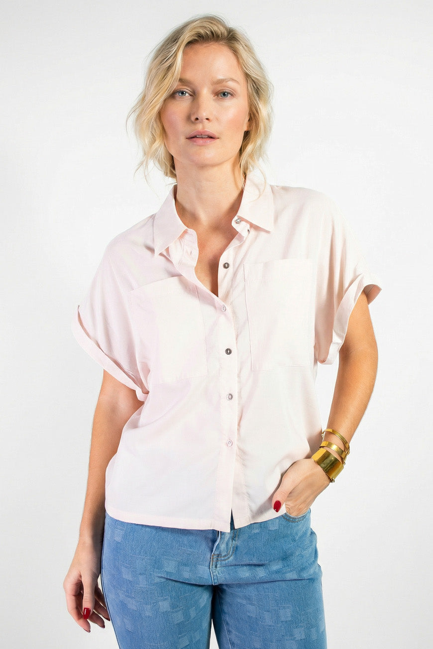 CHEMISE NAZHA ROSE