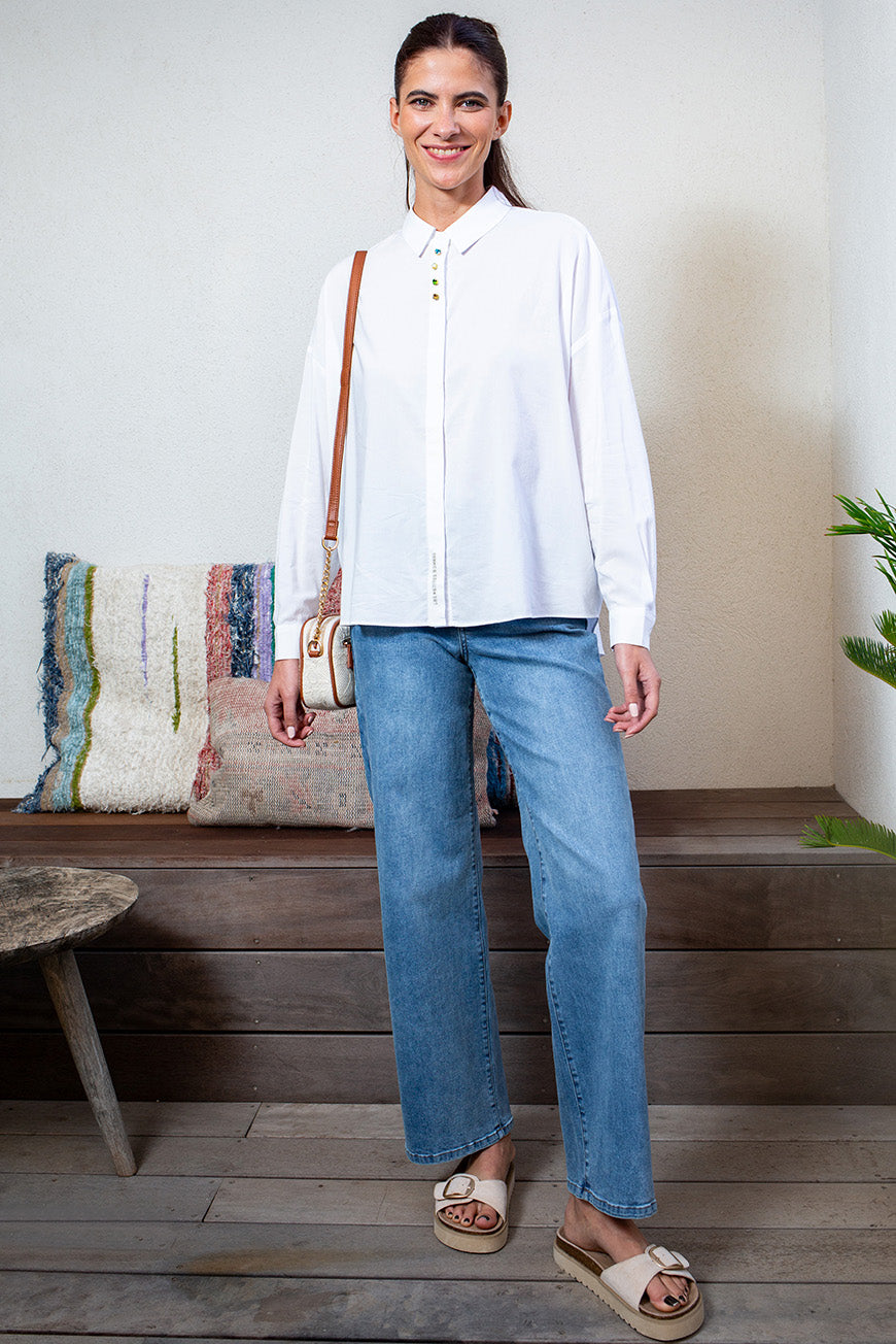 CHEMISE NAEMIE BLANC