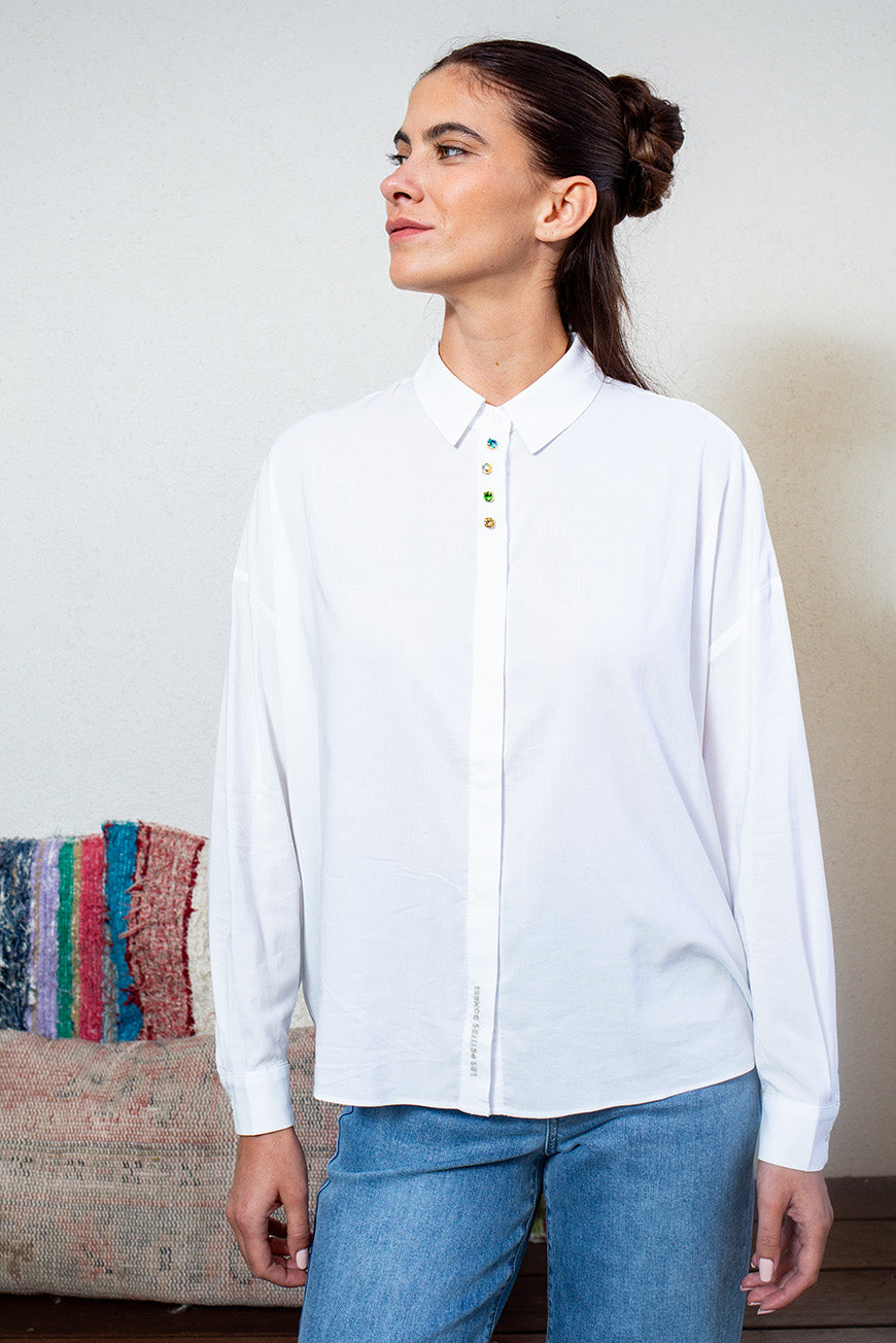 CHEMISE NAEMIE BLANC