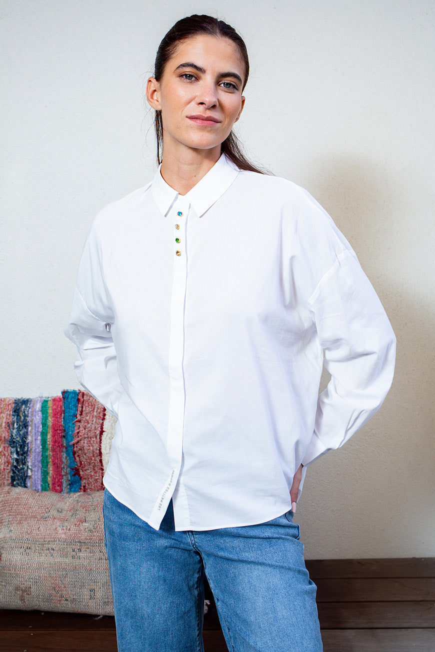 CHEMISE NAEMIE BLANC