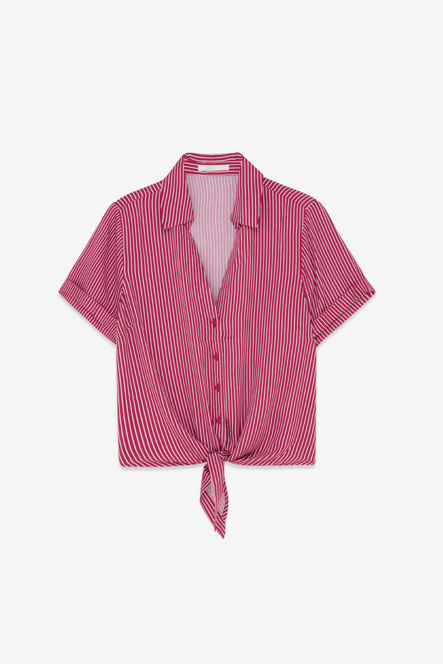 CHEMISE ITTE SANGRIA RAYURES